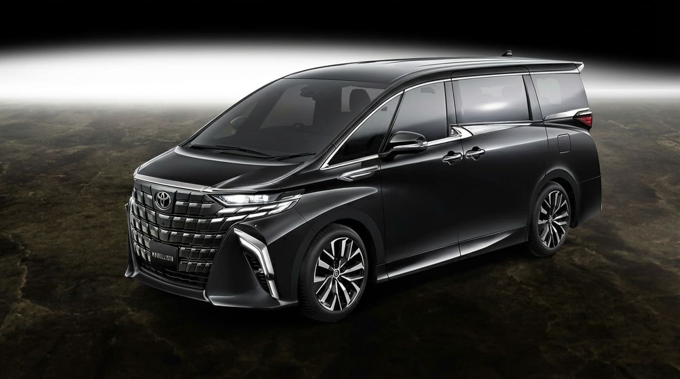 黑色 Alphard 車身外觀