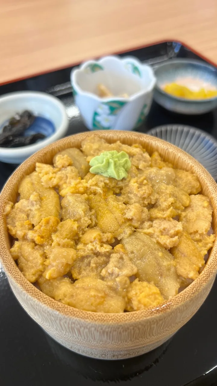 蒸ウニ丼