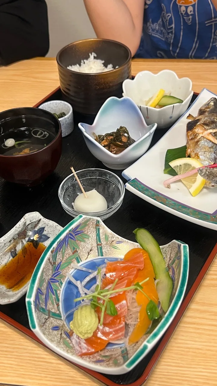 姫ます刺身定食
