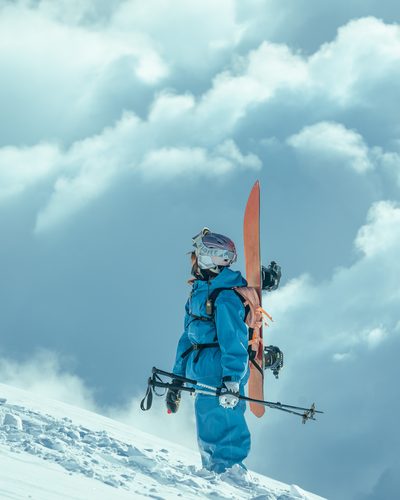 PURE SKI：雪地留影